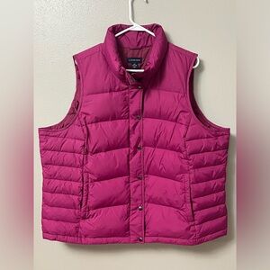 Lands End Puffer Vest